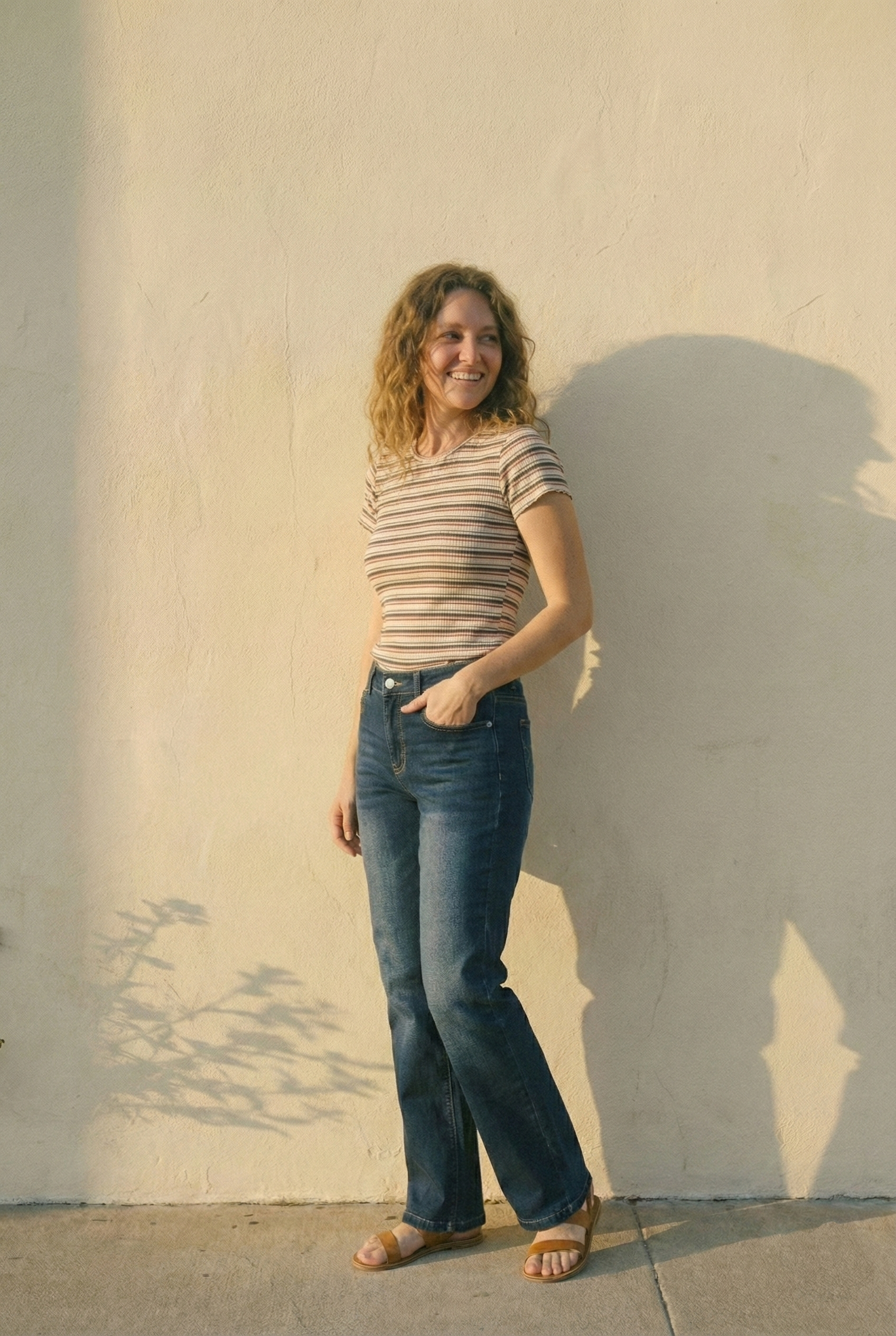 The Indigo Fade Bootcut Jean