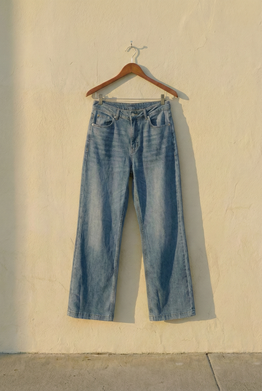 The Vintage Blue Wide Leg Jean