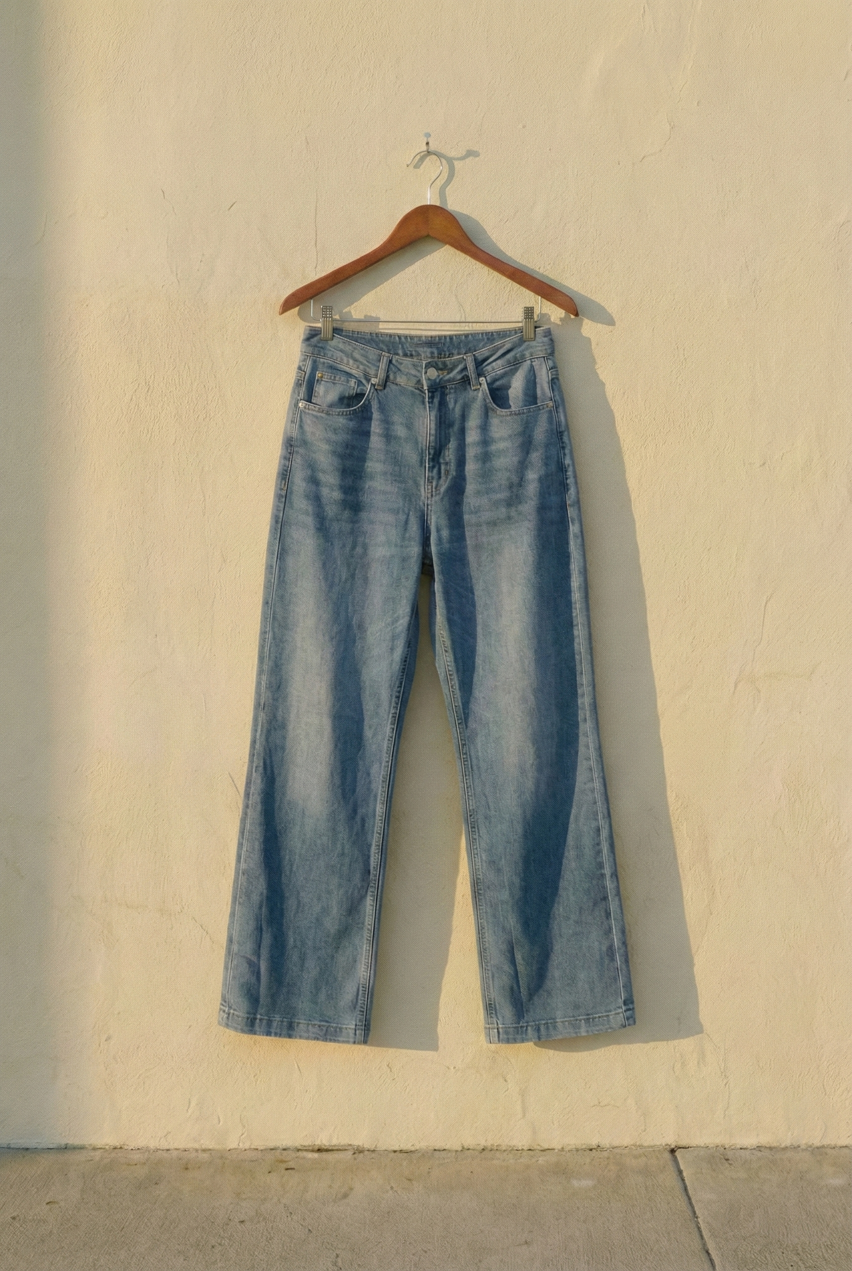 The Vintage Blue Wide Leg Jean